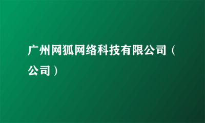 廣州網狐網絡科技 深耕信息系統集成服務，賦能企業數字化轉型